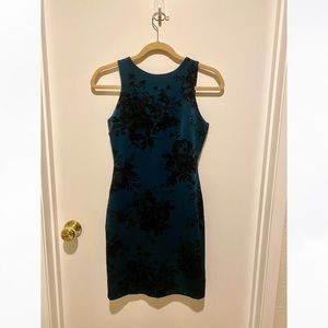 Emerald Sundae Blue Floral Dress